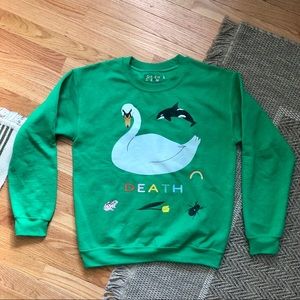 Lorien Stern Death sweatshirt